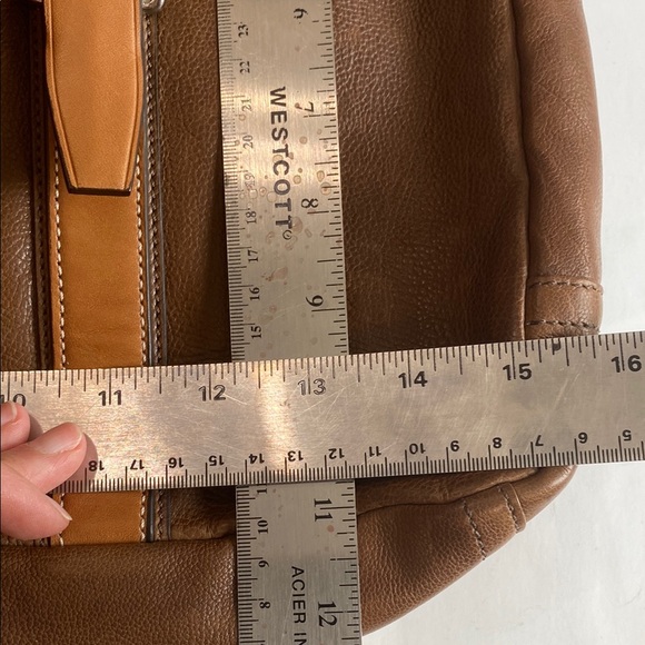 Coach Brown Leather Messenger Bag - Picture 13 of 15